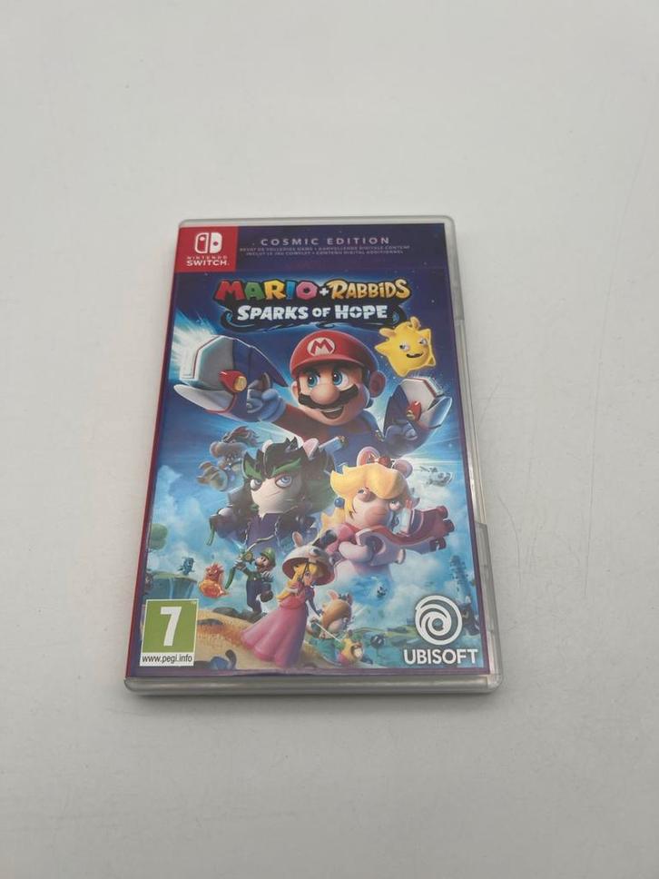 Mario + Rabbids Sparks of Hope - Cosmic Edition, Spelcomputers en Games, Games | Nintendo Switch, Zo goed als nieuw, Strategie en Constructie