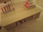 Stijlvolle salontafel met opbergruimte, Huis en Inrichting, Ophalen, Zo goed als nieuw, Rechthoekig, 75 cm of meer