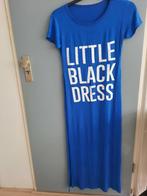 Midi jurk met korte mouwen blauw maat S/M (festival), Blauw, Nieuw, Ophalen of Verzenden, Maat 36 (S)