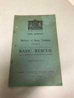 Home office Civil defense Basic Rescue, Boeken, Oorlog en Militair, Gelezen, 1945 tot heden, Ophalen of Verzenden