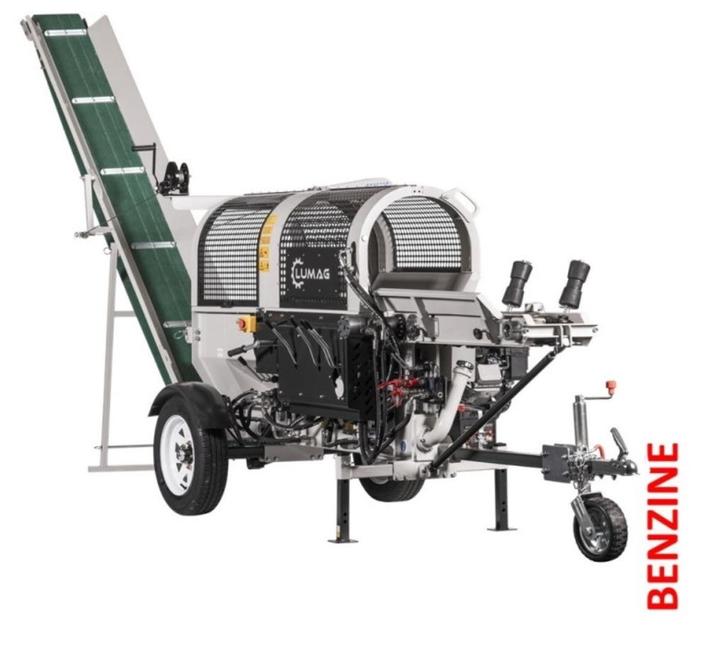 Nieuwe Lumag zaagkloofmachine SSA400GHPROS benzine, Tuin en Terras, Kloofmachines, Nieuw, Liggend, Benzine, Ophalen