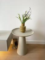 NIEUW!! Housecraft living ringar bijzettafel beige M, Ophalen, Minder dan 55 cm, Rond, Nieuw