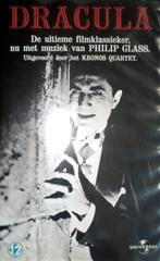 VHS Dracula & Philip Glass & Kronos quartet, Alle leeftijden, Ophalen of Verzenden, Zo goed als nieuw, Filmhuis
