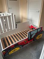 Trekkerbed - Stoer kinderbed!, Ophalen, 70 tot 85 cm, Zo goed als nieuw, Lattenbodem
