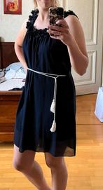 Nette zomerjurk met bloemetjes, Kleding | Dames, Maat 38/40 (M), Blauw, Ophalen of Verzenden, Zo goed als nieuw