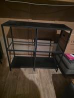 Ikea Vittsjö Kast Zwart Gemaakt, Ophalen, Met plank(en), Gebruikt, 100 tot 150 cm