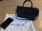 Damestas, zwart, merk Furla met Portomonee, Sieraden, Tassen en Uiterlijk, Tassen | Damestassen, Ophalen of Verzenden, Zo goed als nieuw