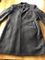 Hugo Boss, donker grijze wollen heren jas mt M, Maat 48/50 (M), HUGOBOSS, Ophalen of Verzenden, Zo goed als nieuw