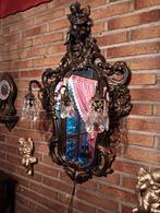Barok spiegel met engel puttie, Antiek en Kunst, Antiek | Spiegels, Minder dan 100 cm, Ophalen