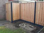 Beton tussenen eindpalen antreciet gecoat op pallet, Tuin en Terras, Palen, Balken en Planken, Ophalen of Verzenden, Nieuw, 250 cm of meer