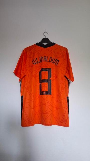 Nederlands Elftal 20/21 (thuis-tenue) + Wijnaldum #8 beschikbaar voor biedingen