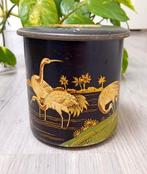 vintage blikken theebus/cacaobus van de gruyter, Ophalen of Verzenden, Gebruikt, Overige