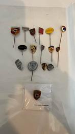 Porsche speldjes verschillende jaren 15 stuks, Ophalen of Verzenden, Gebruikt, Merk, Speldje of Pin