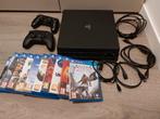 Sony Playstation 4 pro 1Tb, Ophalen, Met games, Met 2 controllers, Zo goed als nieuw