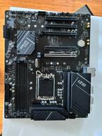 MSI pro B760-p DDR4 II, Computers en Software, Moederborden, DDR4, Ophalen of Verzenden, Zo goed als nieuw, ATX