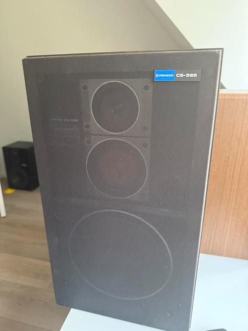 Vintage Pioneer cs-555 speakers, Audio, Tv en Foto, Luidsprekers, Gebruikt, Front, Rear of Stereo speakers, Minder dan 60 watt