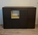 Habitat (buffet)kast bruin/grijs, Huis en Inrichting, Kasten | Buffetkasten, Ophalen, 100 tot 150 cm, 150 tot 200 cm, Eikenhout