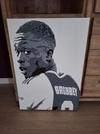 Brobbey ajax, Verzamelen, Sportartikelen en Voetbal, Ophalen of Verzenden, Zo goed als nieuw, Ajax, Poster, Plaatje of Sticker