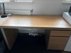 Ikea bureau Malm (zie ook advertentie bureastoel), Huis en Inrichting, Bureaus, Ophalen, Zo goed als nieuw