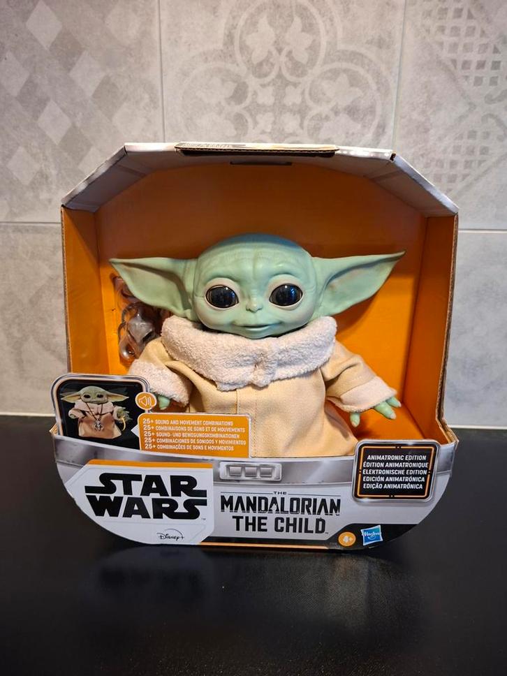 Baby Yoda Grogu Robot Van Hasbro - The Mandalorian, Kinderen en Baby's, Speelgoed | Actiefiguren, Zo goed als nieuw, Ophalen of Verzenden