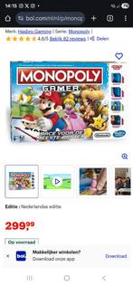 Monopoly Gamer Nintendo Editie - Nieuw!, Hobby en Vrije tijd, Gezelschapsspellen | Bordspellen, Drie of vier spelers, Ophalen of Verzenden