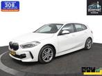 BMW 1-serie 118i Sport Leder Airco Trekhaak Cruise M-Pakket, 65 €/maand, Gebruikt, 4 cilinders, Wit