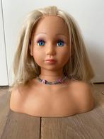 Make-up of opmaakpop Zapf Creation rubber 20 cm x 18 cm, Verzamelen, Ophalen, Zo goed als nieuw, Pop