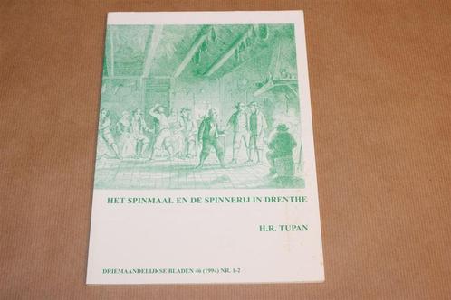 Spinmaal & Spinnerij Drenthe — Themanummer, Boeken, Geschiedenis | Stad en Regio, Gelezen, 20e eeuw of later, Ophalen of Verzenden