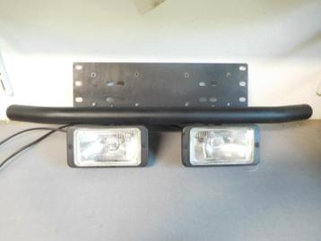 Universele Kentekenplaathouder & Mistlampen Beugel + lampen beschikbaar voor biedingen