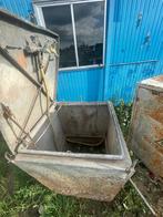 Metalen waterput voor bouwplaats, Ophalen, Gebruikt
