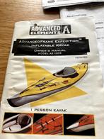 opblaasbare kayak 1 persoon, Watersport en Boten, Kano's, Ophalen, Gebruikt, Met peddels, Eén persoon