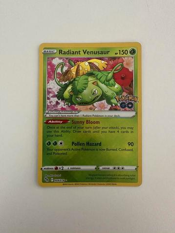 Radiant Venusaur (PGO 004) beschikbaar voor biedingen