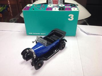 Fiat 501 Torpedo Sport van Rio 1918 1:43 met doosje beschikbaar voor biedingen