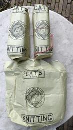 Vintage garen CAT'S EXTRA KNITTING 550 gram katoen nr 12, Ophalen of Verzenden, Nieuw, Breien of Haken, Wol of Garen