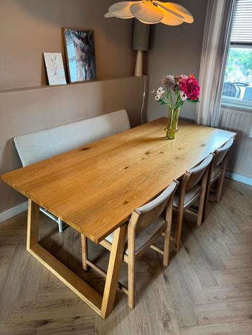 Waanzinnig mooie eettafel - Sklum - Eikenhout - 220 x 90 beschikbaar voor biedingen