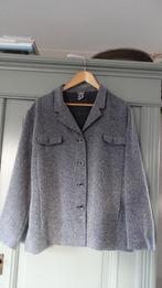 Casa Moda zwart/grijs gemeleerd jasje, maat 48/50 + hemd, Verzenden, Zwart, Maat 46/48 (XL) of groter, Casa Moda