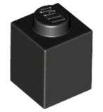 Lego 1x1 bouwstenen 46 x zwart losse onderdelen, Kinderen en Baby's, Speelgoed | Duplo en Lego, Ophalen of Verzenden, Gebruikt