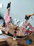Piratenschip van hout met accessoires, Ophalen of Verzenden, Zo goed als nieuw