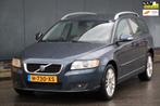 Volvo V50 2.5 T5 AWD Summum Xenon/Leer/Navigatie/Parkeersens, Auto's, Euro 5, 700 kg, Blauw, 2521 cc