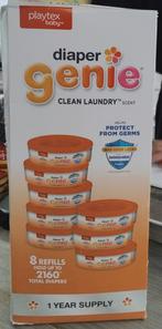 Luier Genie Playtex Clean Wasserij Refill Zakken, Ophalen of Verzenden, Nieuw, Jongetje of Meisje