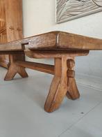 De Puydt tafel Brutalist, Huis en Inrichting, Gebruikt, Rechthoekig, Brutalist, Hout