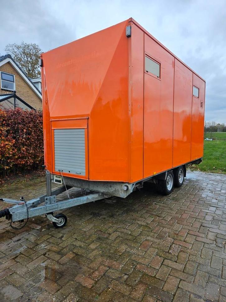 Gesloten aanhangwagen met kenteken, Auto diversen, Aanhangers en Bagagewagens, Zo goed als nieuw, Ophalen of Verzenden