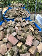 7 m3 oudeklinker breuksteentjes oude klinker stukjes, Tuin en Terras, Grind, Keien en Split, Ophalen, Zo goed als nieuw, Bruin