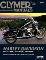 Harley Electra Glide Road King Fat Bob [1984-1998] Clymer, Motoren, Handleidingen en Instructieboekjes, Harley-Davidson of Buell