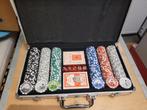 Pokerset nieuw in aleminium koffer, Hobby en Vrije tijd, Gezelschapsspellen | Kaartspellen, Ophalen of Verzenden, Nieuw