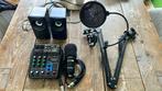 Jammin Pro Studio Mix 4 complete set, Ophalen, Zo goed als nieuw, Studiomicrofoon