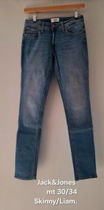 Jack&Jones jongens spijkerbroek mt 30/34., Blauw, W32 (confectie 46) of kleiner, Ophalen of Verzenden, Zo goed als nieuw
