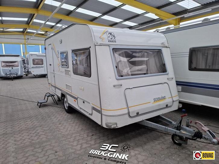 Knaus Sudwind 400 TMF As Good As Gold II, Caravans en Kamperen, Caravans, tot en met 3, 750 - 1000 kg, Treinzit, Knaus, Dwarsbed