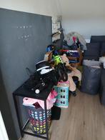 Zwart metalen bureau, Huis en Inrichting, Bureaus, Ophalen