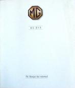 Mooie brochure MG RV8 1994. 20 pagina's., Ophalen of Verzenden, Zo goed als nieuw, Overige merken